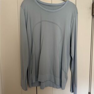Lululemon Swifty Relaxed Light Blue long sleeve